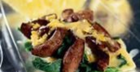 Телячья печенка с медом и лимоном