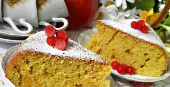 Тыквенный пирог с корицей