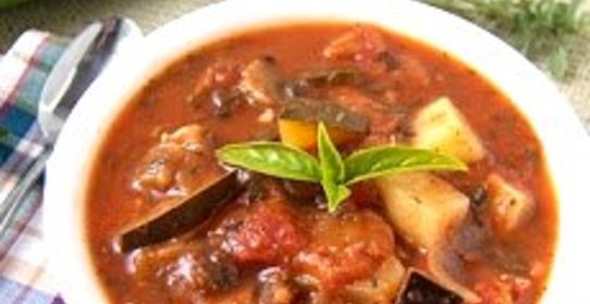 Кабачки с мясом в мультиварке