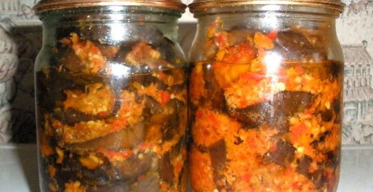 Маринованные баклажаны на зиму