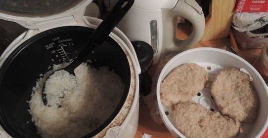 Отбивные на пару в мультиварке