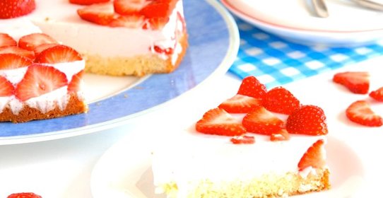 Холодный торт с желатином