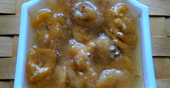 Варенье из бананов кусочками