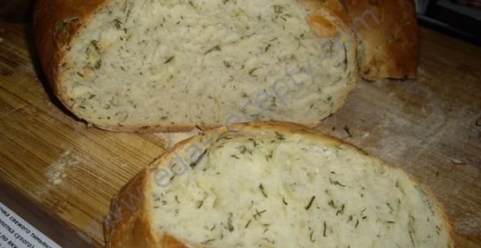 Хлеб с укропом