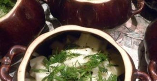 Баранина в горшочках по-ирландски