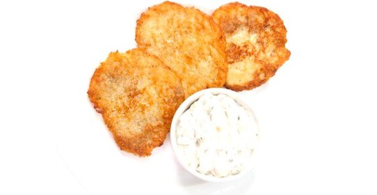 Тыквенные оладьи с фетой