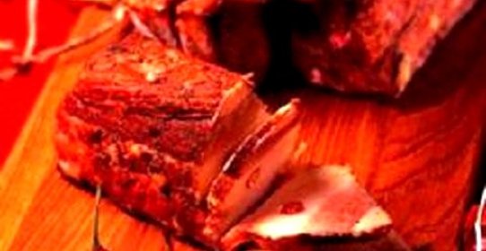 Сало в луковом маринаде