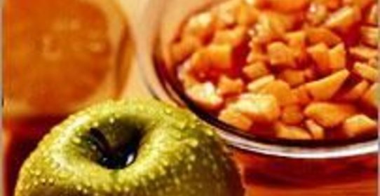 Яблочное варенье с карамелью