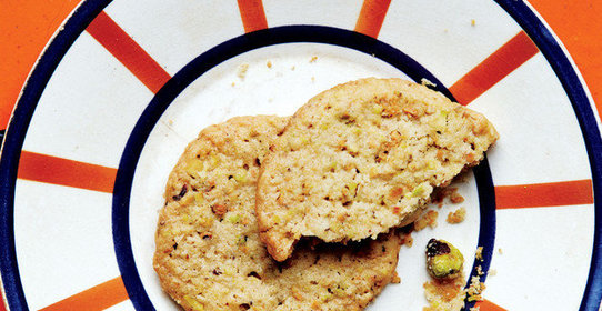 Овсяное печенье с фисташками