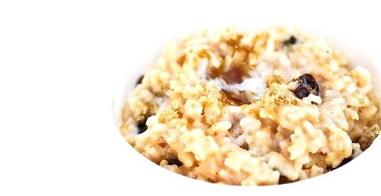 Рисовая каша с черносливом