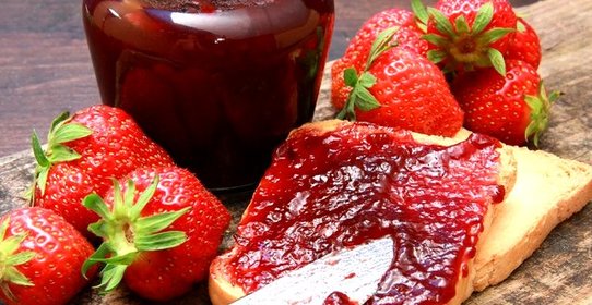 Клубничное варенье с желатином