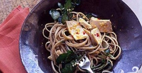 Паста с тунцом и апельсиновым соусом