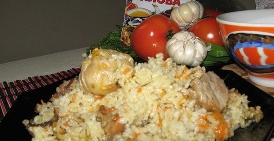 Плов со свининой