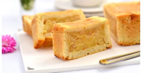 Французская яблочная шарлотка по-новому