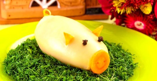 Фаршированные кальмары «Поросята»