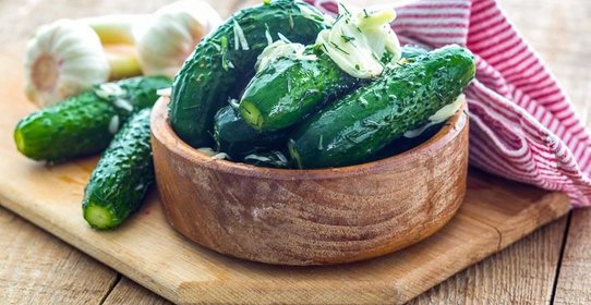 Малосольные огурцы