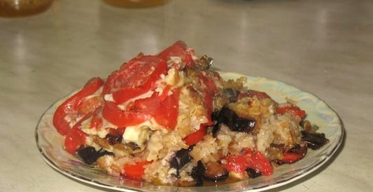 Мусака с рисом