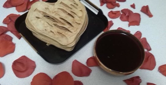 Блинчики Сердце для любимого