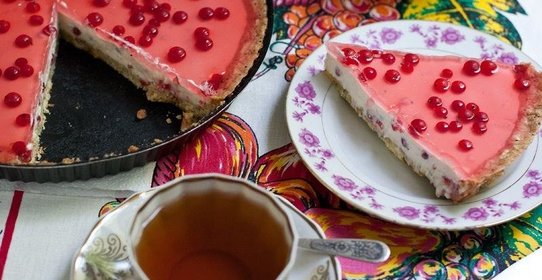 Торт из красной смородины