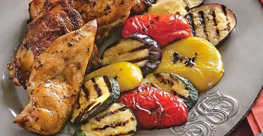 Курица на гриле