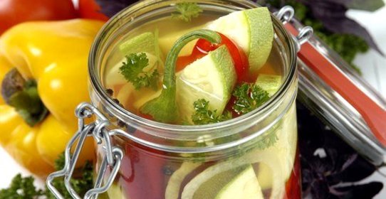 Маринованные итальянские овощи