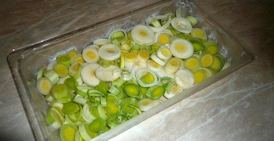 Лук-порей замороженный