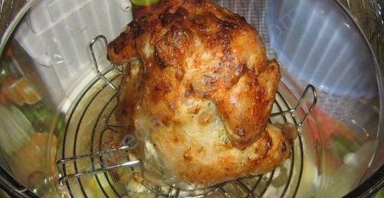 Курица в аэрогриле целиком