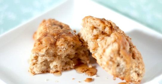 Овсяные лепешки с глазурью