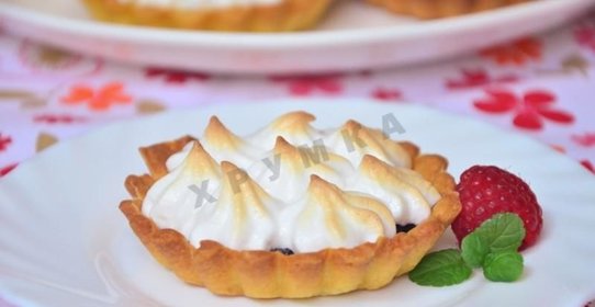 Песочные корзинки с джемом