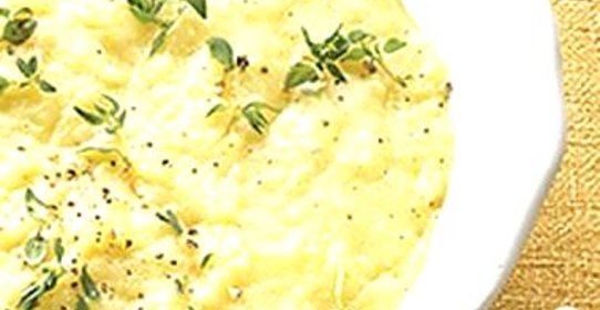 Полента с тимьяном