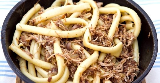 Макароны по‑флотски с тушенкой