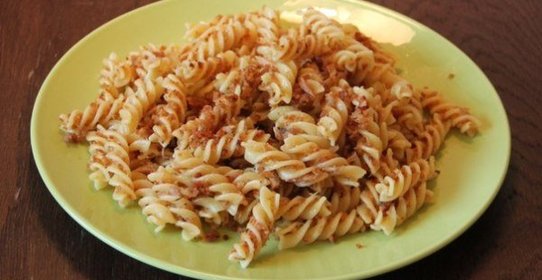 Фузилли с пагрататто