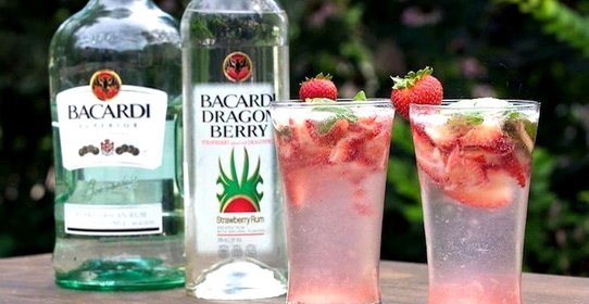 Клубничный мохито