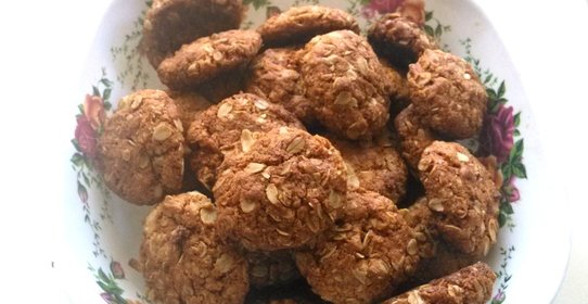 Традиционное австралийское печенье энзак (Anzac biscuits)