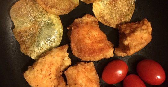 Куриные наггетсы в безглютеновом кляре