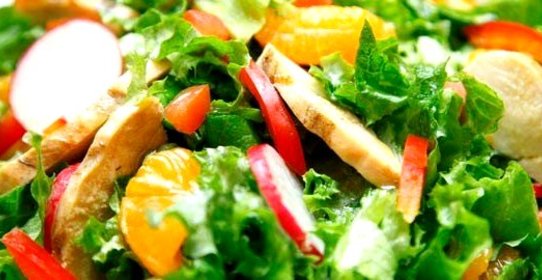 Шанхайский салат с курицей