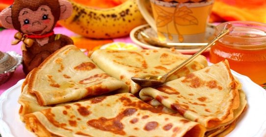 Банановые блинчики