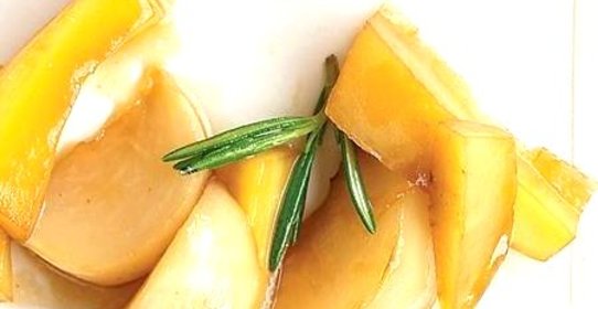 Жареные репа и пастернак в сиропе