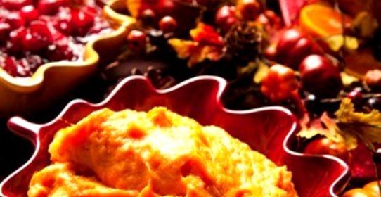 Пюре из батата с кленовым сиропом