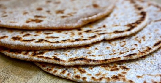 Лепешки из цельнозерновой муки
