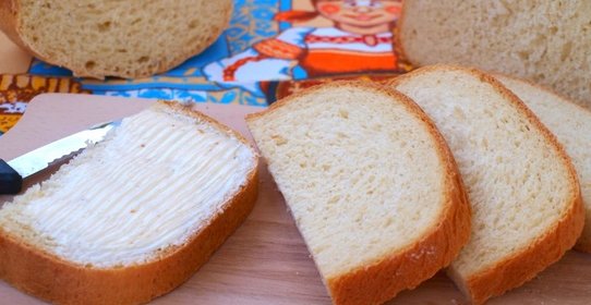 Хлеб на кефире в хлебопечи