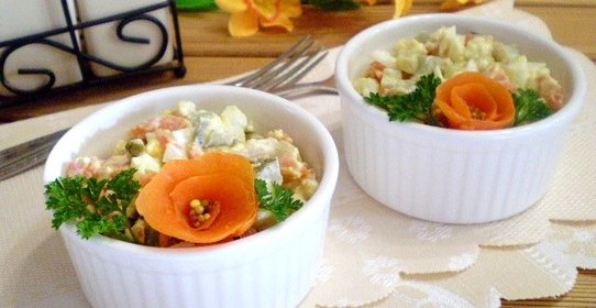 Салат к рису