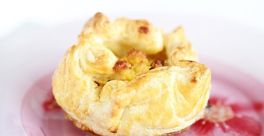 Нетворожная ватрушка к чаю