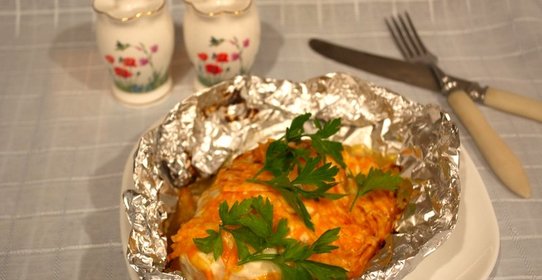 Куриная грудка с паприкой