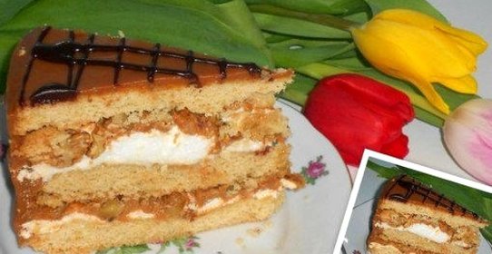 Торт «Сникерс»