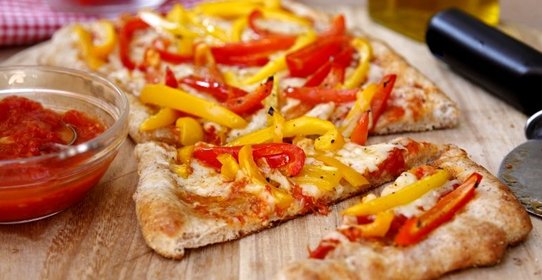 Пицца со сладким перцем