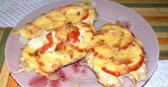 Куриное филе с болгарским перцем