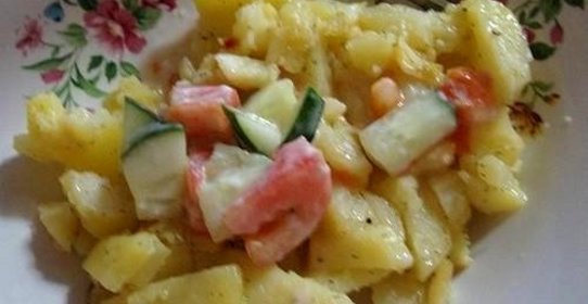 Картофель запеченный с сыром