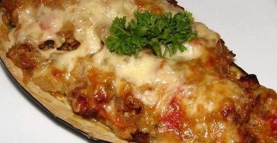 Баклажаны, фаршированные фаршем