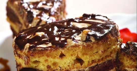 Грузинский медово-ореховый торт